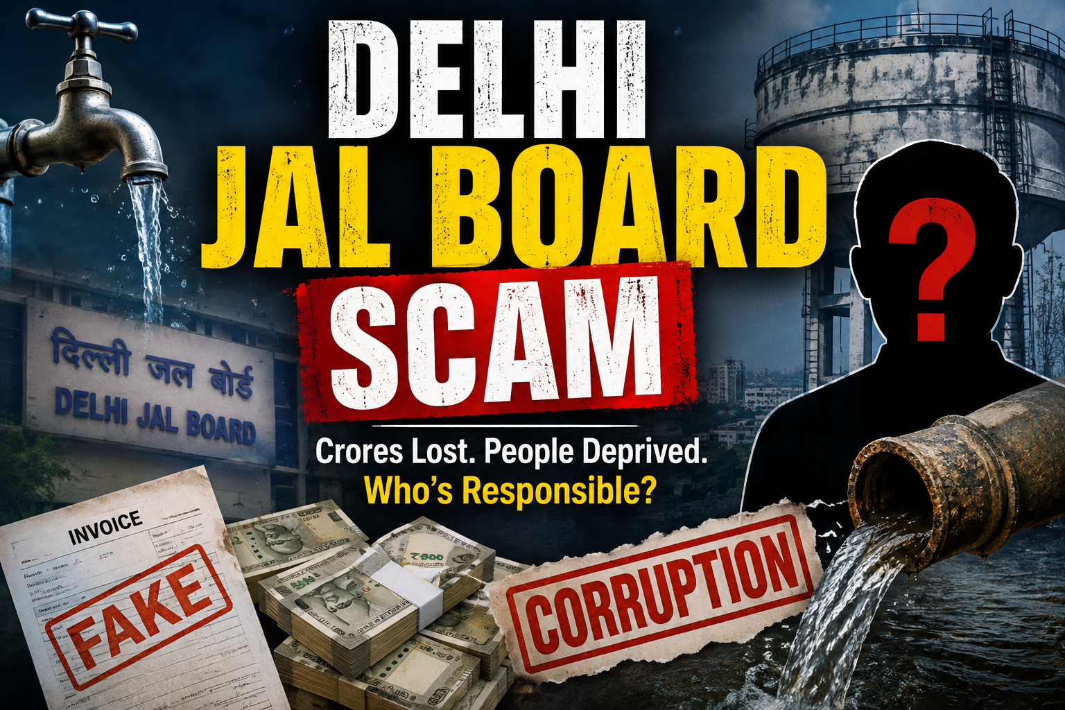 Delhi Jal Board scam