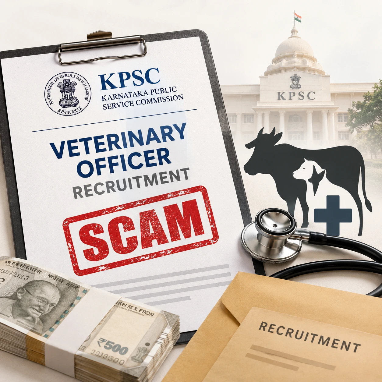 KPSC Veterinary Officer Recruitment Scam