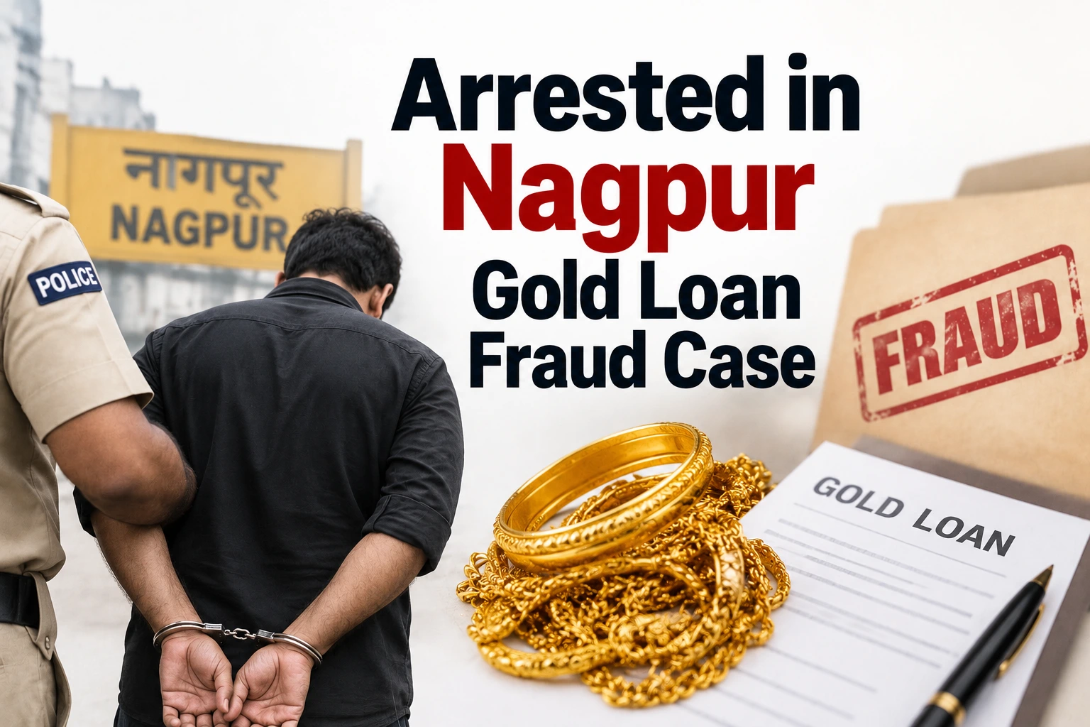 Sachin Raut Arrested in Nagpur Gold Loan Fraud Case